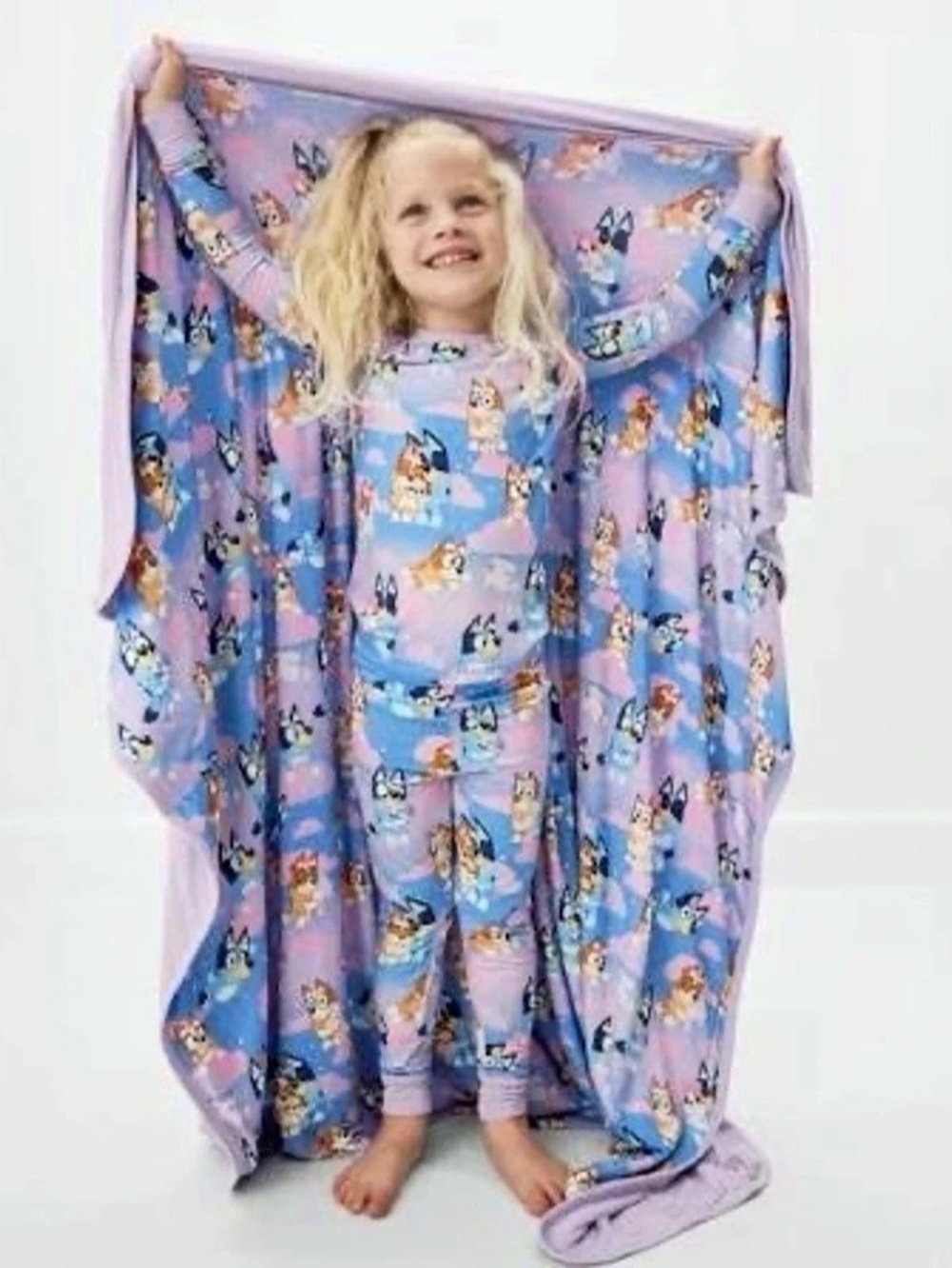 Little Sleepies Purple Sleepytime Blanket